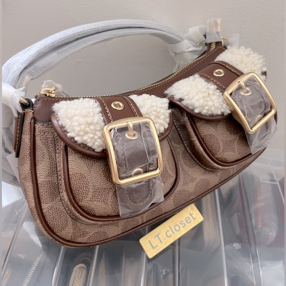 🛍️🔥 New Coach Ashton Bag In Signature Canvas CY658 - Picture 6 of 10